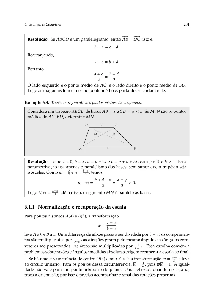 Geometria: vetores, ângulos e áreas — página 61 da amostra