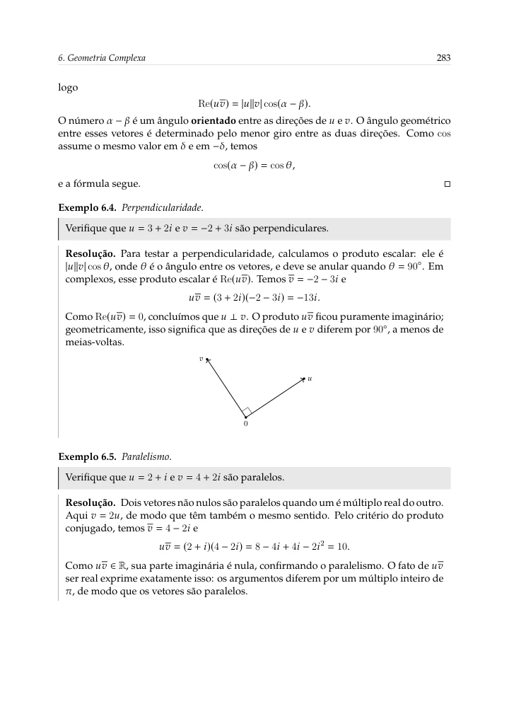 Geometria: vetores, ângulos e áreas — página 63 da amostra